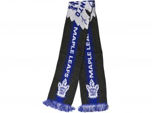 Toronto Maple Leafs Big Logo NHL Scarf Grey Blue White