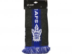Toronto Maple Leafs Big Logo NHL Scarf Grey Blue White