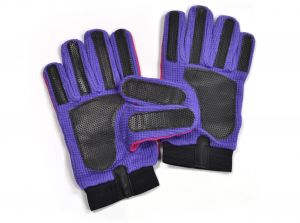 BB Sports Nylon Goal Keeper Gloves Mens Pink Purple