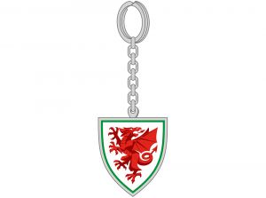 Wales Crest Keyring