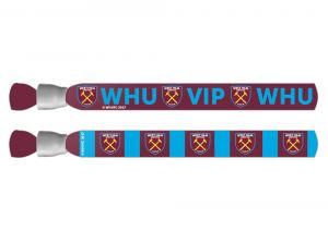 West Ham Festival Wristbands Two Pack