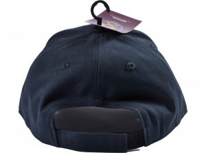 West Ham Crossed Hammers Baseball Cap Navy Gold