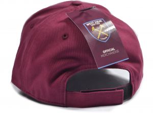 West Ham Crossed Hammers Cardinal Baseball Cap