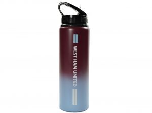 West Ham United Fade Aluminium Water Bottle 750ml New Design