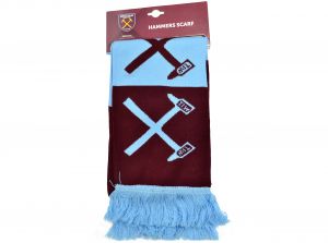 West Ham Hammers Jacquard Scarf