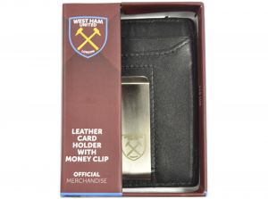 West Ham Leather Money Clip Wallet