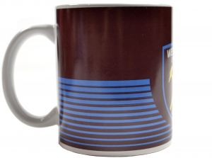 West Ham Linear Boxed 11Oz Mug