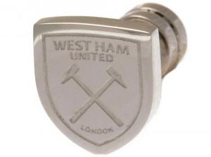 West Ham Stainless Steel Cut Out Earring