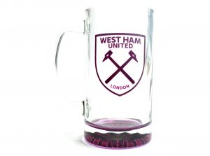 West Ham United Stein Pint Glass