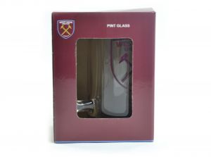 West Ham United Stein Pint Glass