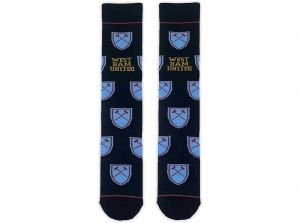 West Ham United Three Pack Dress Socks 6 to 11 UK