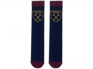 West Ham United Three Pack Dress Socks 6 to 11 UK