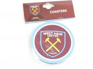 West Ham Two Pack Coaster Set