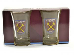 West Ham Two Pack Shot Glasses