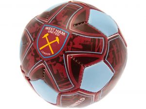 West Ham United 4 Inch Mini Soft Ball WH08310