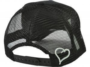 West Ham United 47 Branson Mesh Baseball Cap Snapback Black White