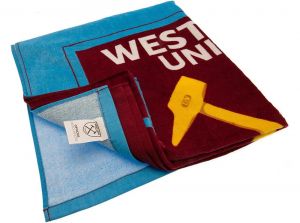 West Ham United Claret Sky Towel