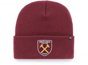 West Ham United FC 47 Prize Fight Cuff Beanie Cardinal