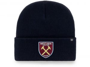 West Ham United FC 47 Brand Prize Fight Cuff Beanie Navy