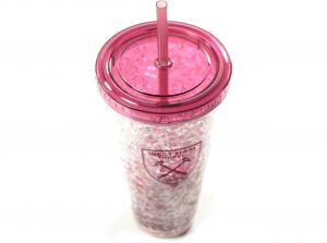 West Ham United Freezer Cup With Straw