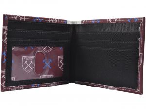 West Ham United Icon Bifold Canvas Wallet