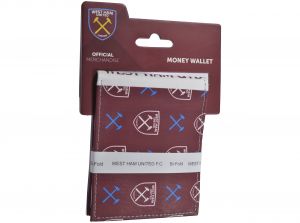West Ham United Icon Bifold Canvas Wallet
