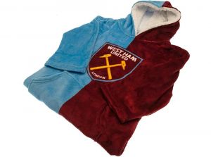 West Ham United Kids Fleece Poncho