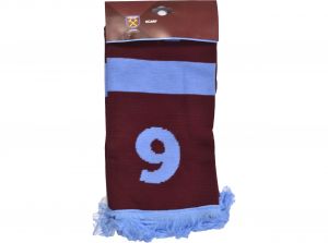 West Ham United Michail Antonio 9 Player Scarf