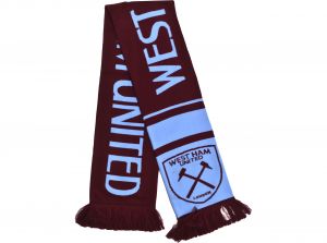 West Ham United Nero Scarf HDEF