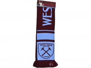 West Ham United Nero Scarf HDEF