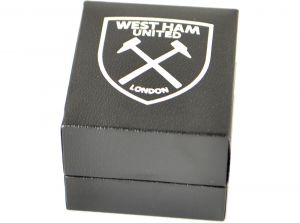 West Ham United Stainless Steel Band Ring