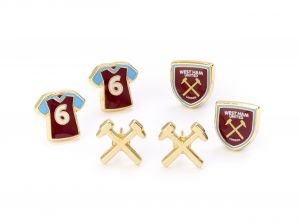 West Ham United Stud Earring Set