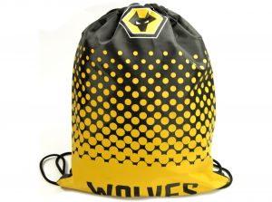 Wolves Fade Draw String Gym Bag