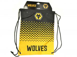 Wolves Fade Draw String Gym Bag
