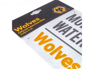 Wolves FC Molineux Stadium Waterloo Road Light Metal Street Sign