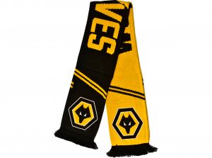 Wolves Vertigo Scarf Yellow Black
