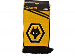 Wolves Vertigo Scarf Yellow Black