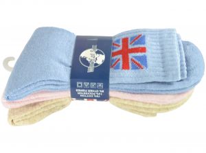 World Of Sox 3 Pairs Cotton Union Jack Socks