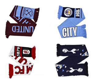 Team Knitted Scarves