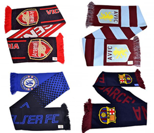 Team Knitted Scarves